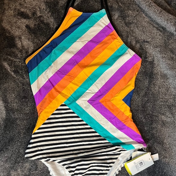 Rip Curl Swim Rip Curl Juniors Large Surf Candy One Piece Swimsuit